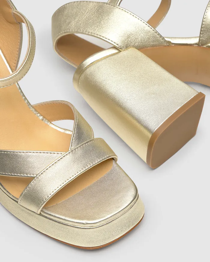 Castaer Vero118 Oro Cava Women Heels