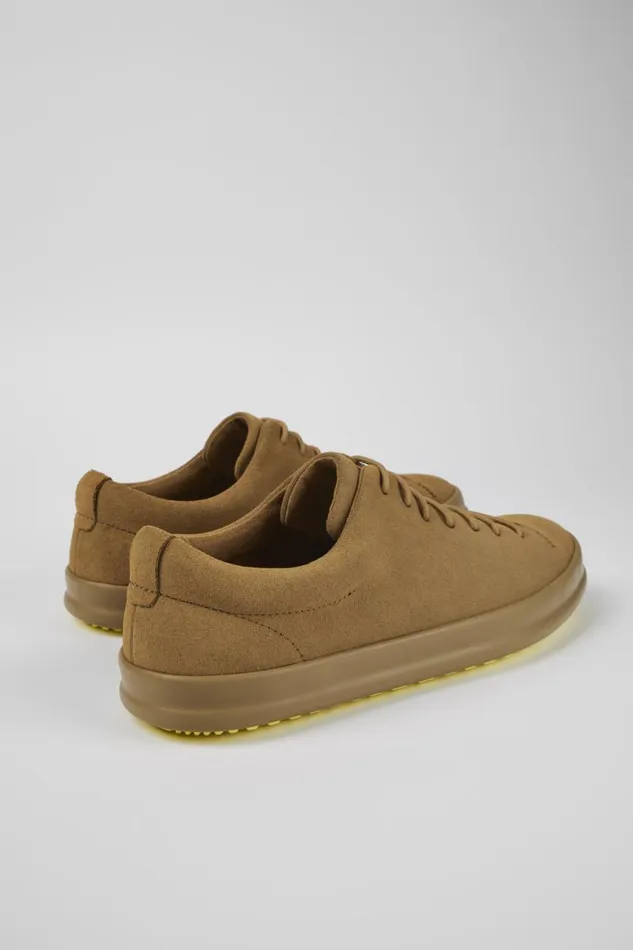 Casual Shoes Men Camper Chasis Brown Nubuck Basket