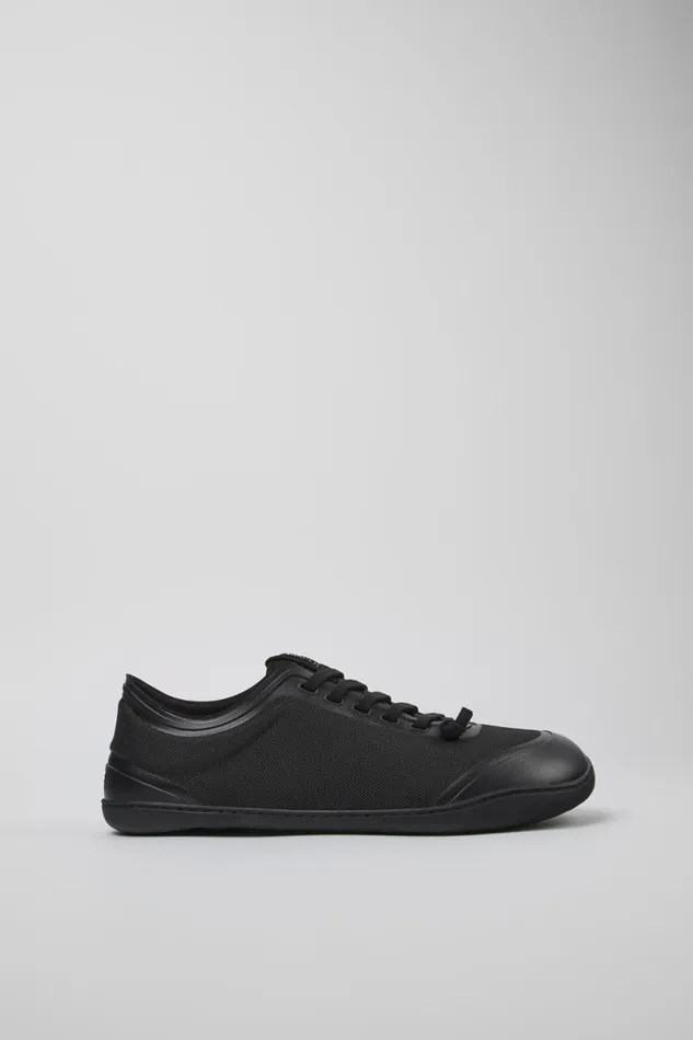 Casual Shoes Men Camper Peu Black Textile Shoes Casual Shoes Men Camper Peu Black Textile Shoes