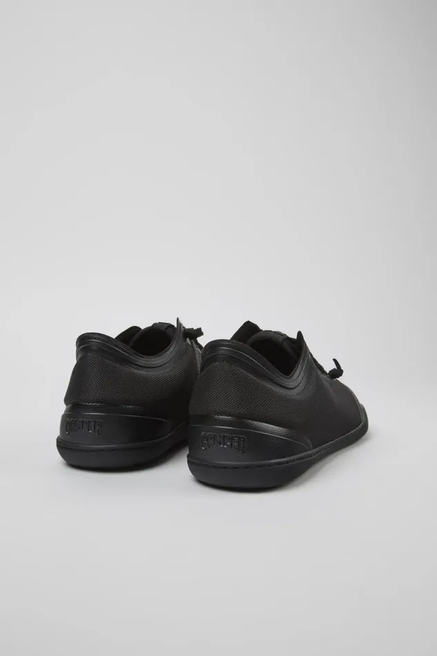 Casual Shoes Men Camper Peu Black Textile Shoes Casual Shoes Men Camper Peu Black Textile Shoes