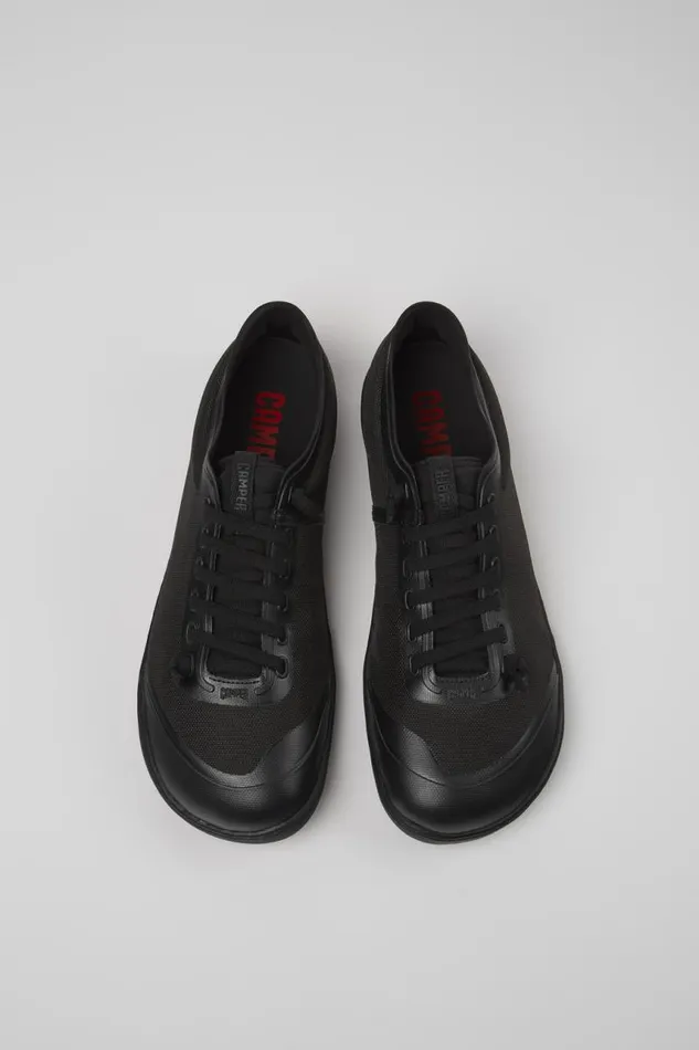 Casual Shoes Men Camper Peu Black Textile Shoes Casual Shoes Men Camper Peu Black Textile Shoes