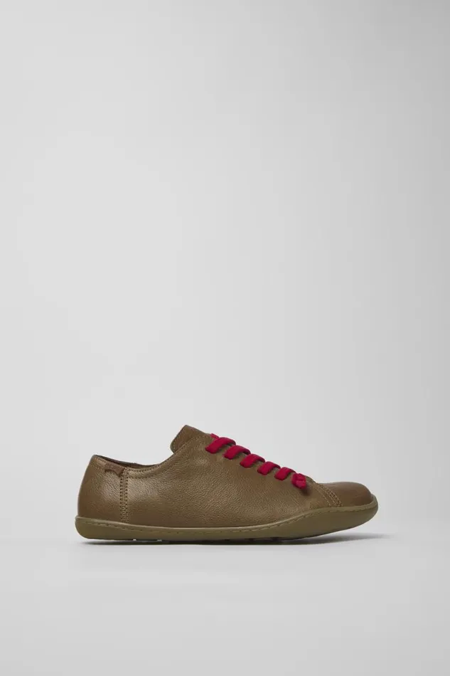 Casual Shoes Women Camper Peu Brown Leather Shoes Casual Shoes Women Camper Peu Brown Leather Shoes