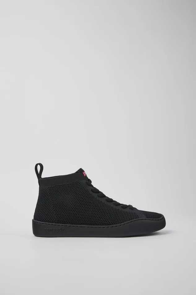 Casual Shoes Women Camper Peu Touring Black Onepiece Knit Sneakers Casual Shoes Women Camper Peu Touring Black Onepiece Knit Sneakers