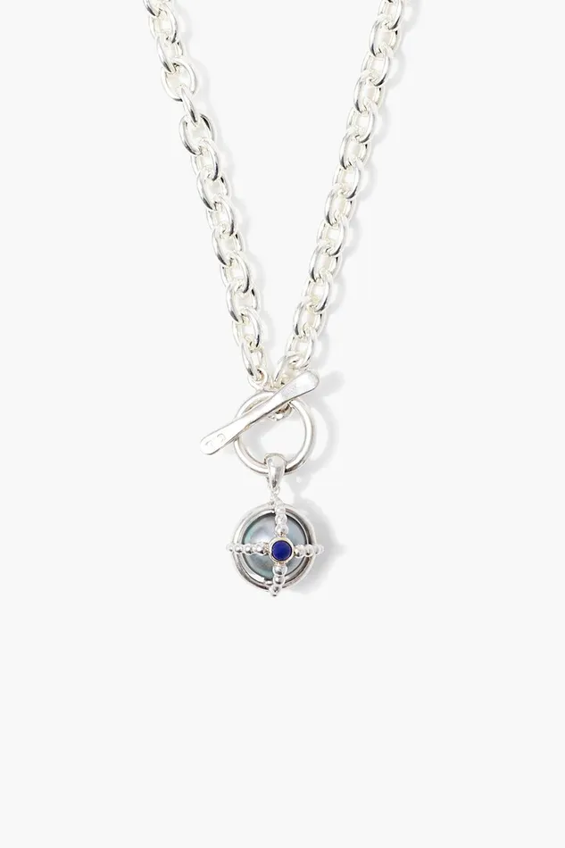 Charlotte Necklace Grey Pearl Mix Women Chan Luu Necklaces