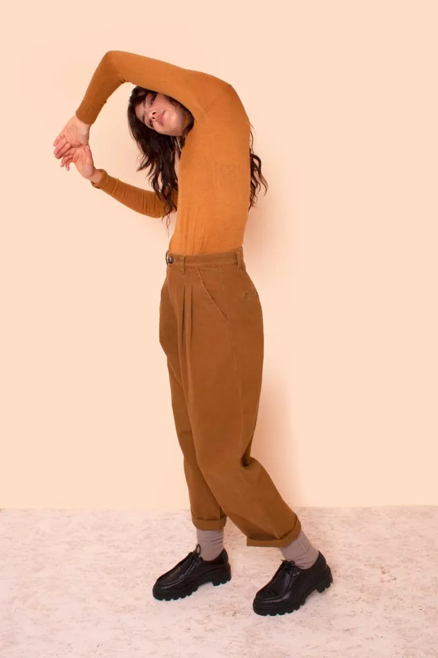 Classic Slacks Olive Womens LF Markey Trousers