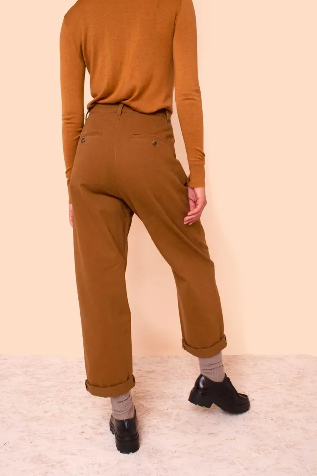 Classic Slacks Olive Womens LF Markey Trousers