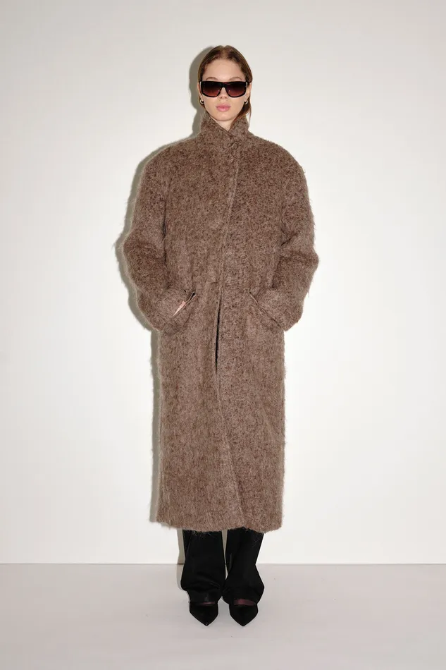 Coats Jackets and blazers Sienna 8211 Taupe Gray Wonhundred Women