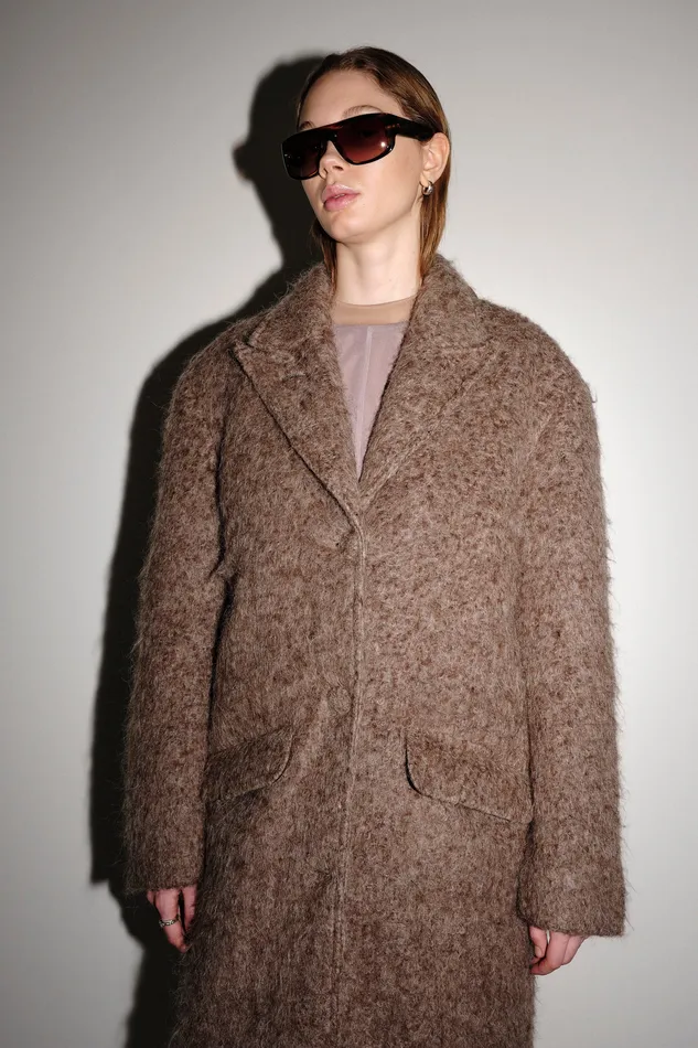 Coats Jackets and blazers Sienna 8211 Taupe Gray Wonhundred Women