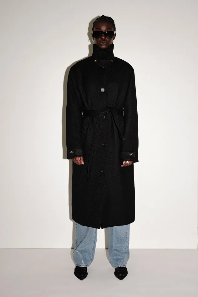 Coats Jackets and blazers Wonhundred Women Amora Wool 8211 Black