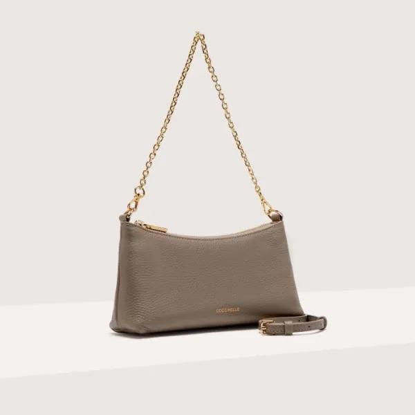 Coccinelle Aura Warm Taupe Women Coccinelle Mini Bags Coccinelle Aura Warm Taupe Women Coccinelle Mini Bags