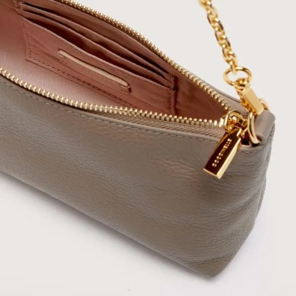 Coccinelle Aura Warm Taupe Women Coccinelle Mini Bags Coccinelle Aura Warm Taupe Women Coccinelle Mini Bags
