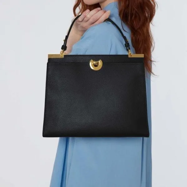 Coccinelle Binxie Medium Noir Women Coccinelle Top Handle Bag Coccinelle Binxie Medium Noir Women Coccinelle Top Handle Bag