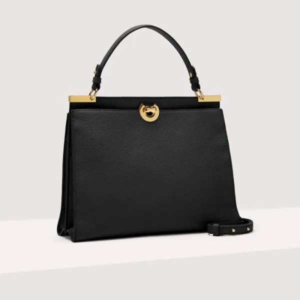 Coccinelle Binxie Medium Noir Women Coccinelle Top Handle Bag Coccinelle Binxie Medium Noir Women Coccinelle Top Handle Bag