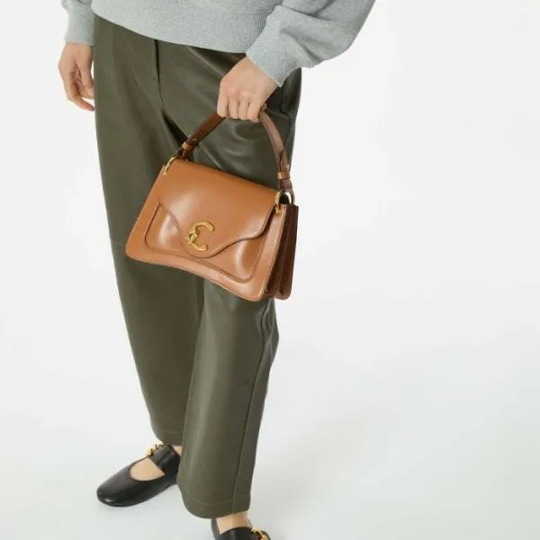 Coccinelle CMe Calf Cocker Small Sangria Women Coccinelle Top Handle Bag