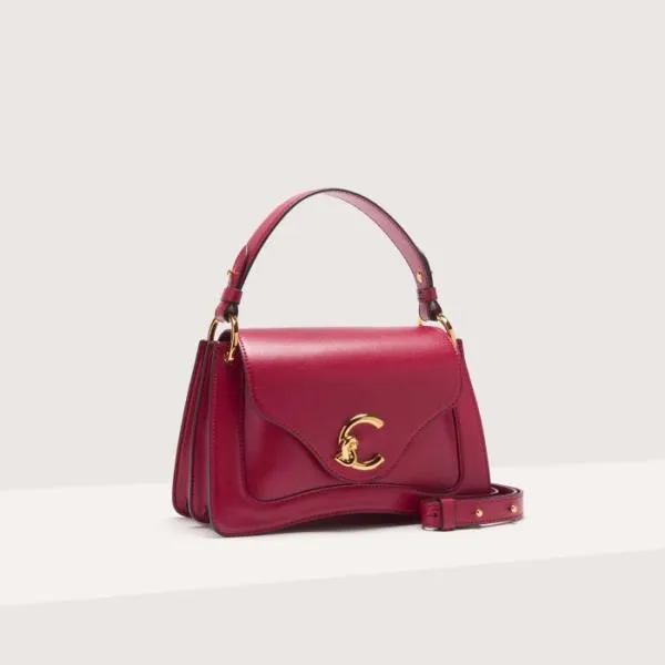 Coccinelle CMe Calf Cocker Small Sangria Women Coccinelle Top Handle Bag