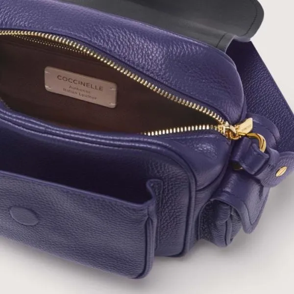 Coccinelle Campus Small Royal Blue Women Coccinelle Crossbody Bags