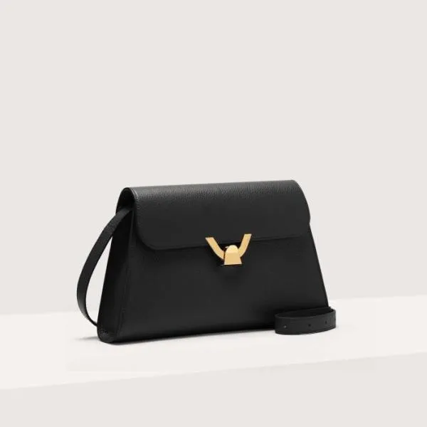 Coccinelle Dew Medium Noir Women Coccinelle Shoulder Bags Coccinelle Dew Medium Noir Women Coccinelle Shoulder Bags