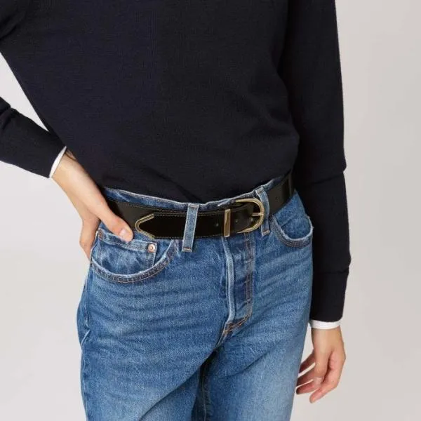Coccinelle Dew Shiny Calf Noir Women Coccinelle Belts Coccinelle Dew Shiny Calf Noir Women Coccinelle Belts