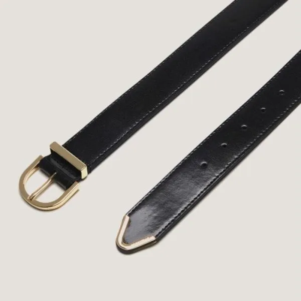 Coccinelle Dew Shiny Calf Noir Women Coccinelle Belts Coccinelle Dew Shiny Calf Noir Women Coccinelle Belts