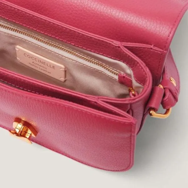 Coccinelle Dew Small Rosewood Women Coccinelle Crossbody Bags