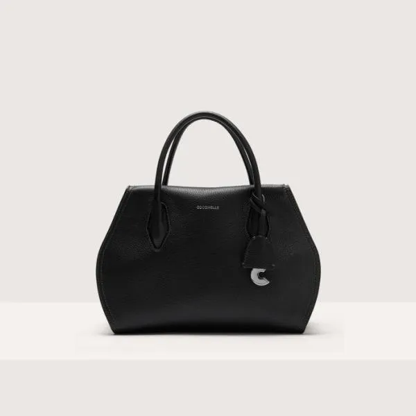 Coccinelle Lord Medium Noir Women Coccinelle Top Handle Bag