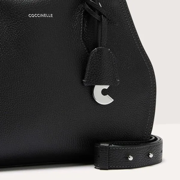 Coccinelle Lord Medium Noir Women Coccinelle Top Handle Bag