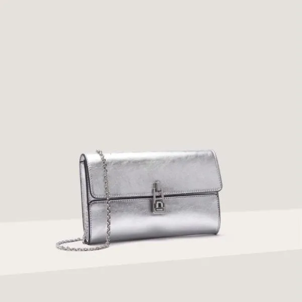 Coccinelle Magie 2nite Smooth Silver Women Coccinelle Clutch Coccinelle Magie 2nite Smooth Silver Women Coccinelle Clutch