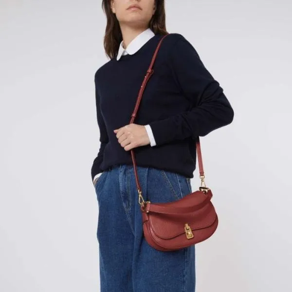 Coccinelle Magie Soft Mini Brandy Women Coccinelle Top Handle Bag Coccinelle Magie Soft Mini Brandy Women Coccinelle Top Handle Bag