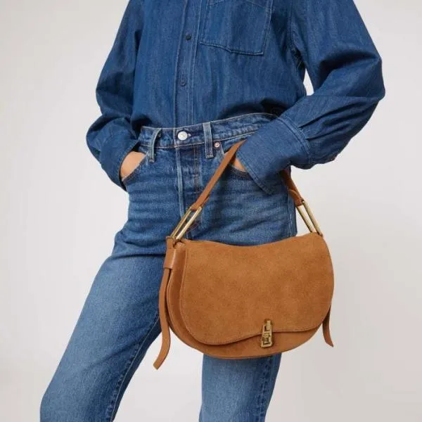 Coccinelle Magie Suede Bimaterial Medium Cuir Women Coccinelle Top Handle Bag Coccinelle Magie Suede Bimaterial Medium Cuir Women Coccinelle Top Handle Bag