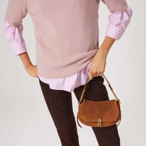Coccinelle Magie Suede Bimaterial Mini Cuir Women Coccinelle Top Handle Bag Coccinelle Magie Suede Bimaterial Mini Cuir Women Coccinelle Top Handle Bag