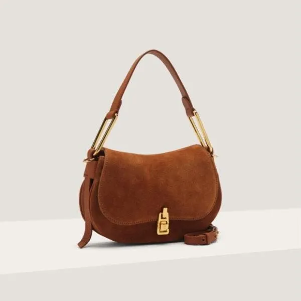 Coccinelle Magie Suede Bimaterial Mini Cuir Women Coccinelle Top Handle Bag Coccinelle Magie Suede Bimaterial Mini Cuir Women Coccinelle Top Handle Bag