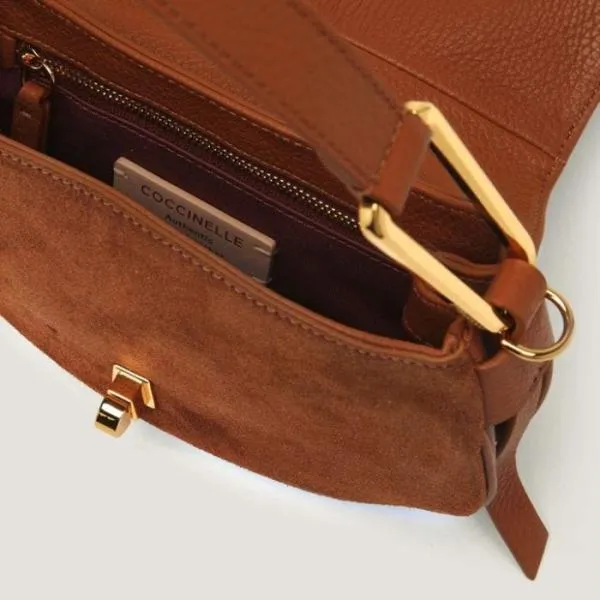 Coccinelle Magie Suede Bimaterial Mini Cuir Women Coccinelle Top Handle Bag Coccinelle Magie Suede Bimaterial Mini Cuir Women Coccinelle Top Handle Bag