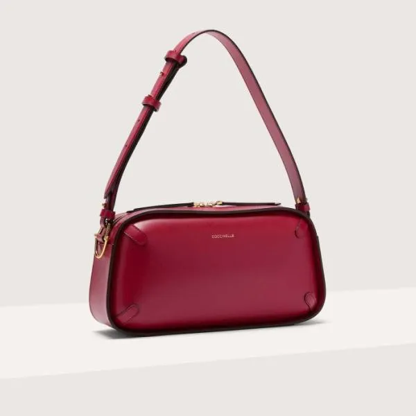 Coccinelle Maleta Calf Cocker Medium Sangria Women Coccinelle Shoulder Bags Coccinelle Maleta Calf Cocker Medium Sangria Women Coccinelle Shoulder Bags