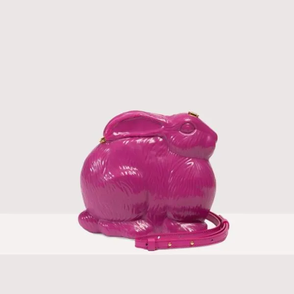 Coccinelle Rabbit Bag Fucsia Women Coccinelle Crossbody Bags