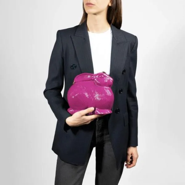 Coccinelle Rabbit Bag Fucsia Women Coccinelle Crossbody Bags