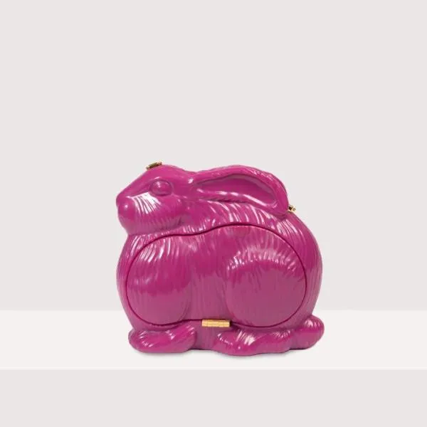 Coccinelle Rabbit Bag Fucsia Women Coccinelle Crossbody Bags
