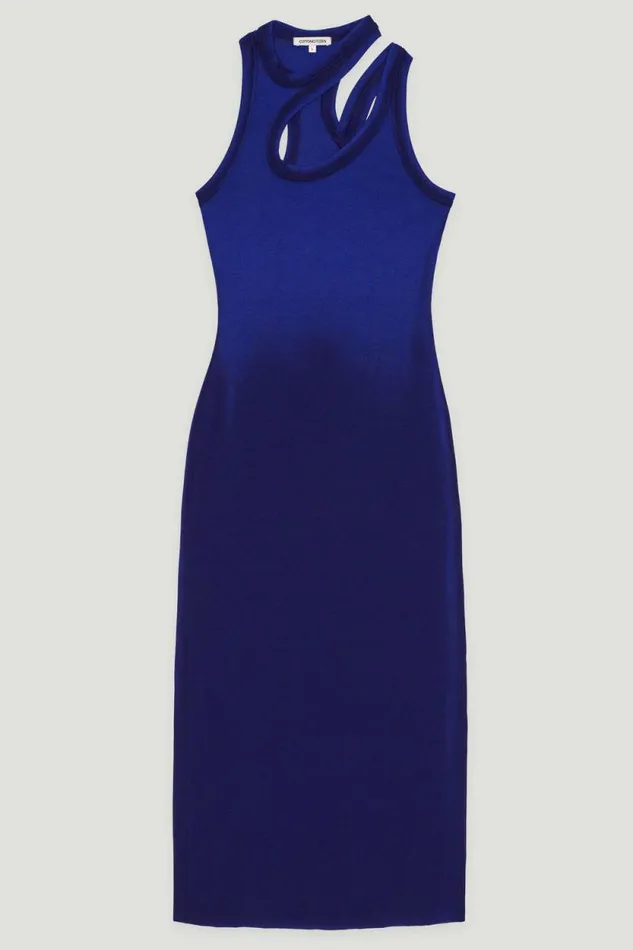COTTON CITIZEN DRESSES Verona Cut Out Dress Royal Blue Cast 8211 Women