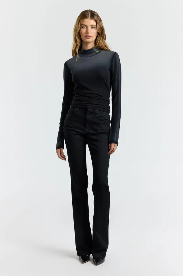 COTTON CITIZEN SHIRTS Verona Turtleneck Black Cast 8211 Women