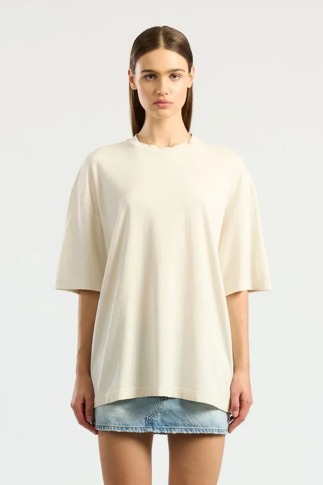 COTTON CITIZEN TEES Bowie Tee Vintage Bone 8211 Women