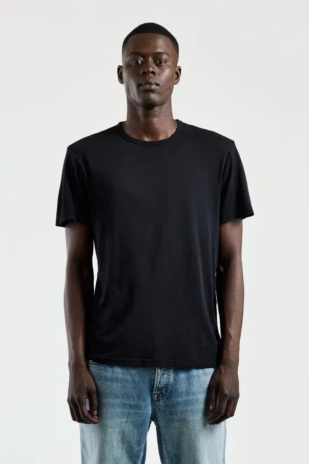 COTTON CITIZEN TEES Classic Crewneck Tee Jet Black 8211 Men