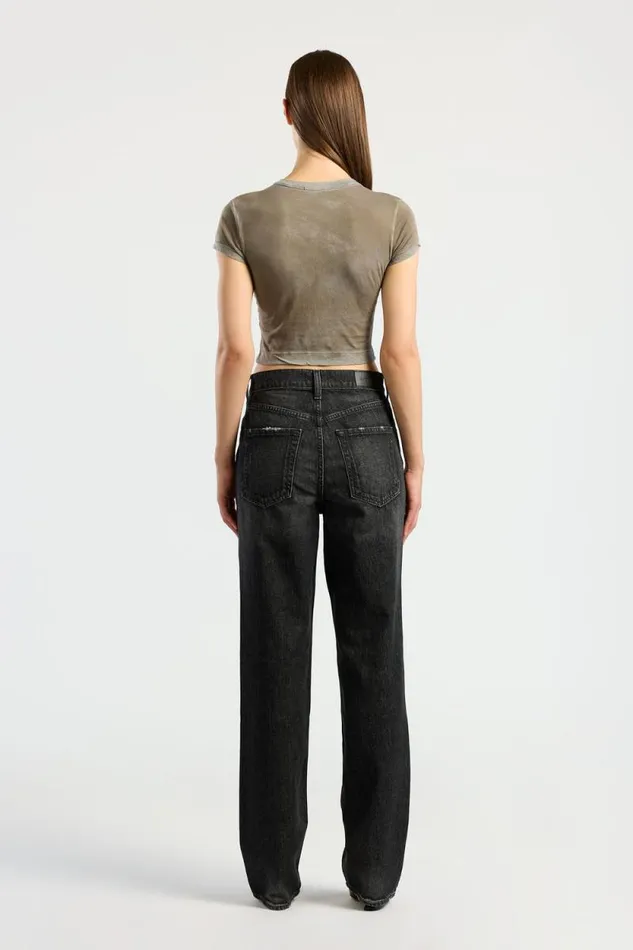 COTTON CITIZEN TEES Standard Baby Tee Vintage Taupe 8211 Women