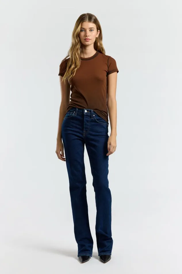 COTTON CITIZEN TEES Verona Tee Chestnut Cast 8211 Women