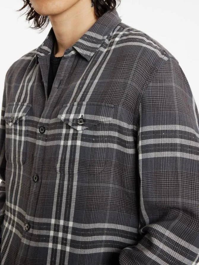 DALE SHIRT Dk Steel Htr Clothing John Varvatos Shirts