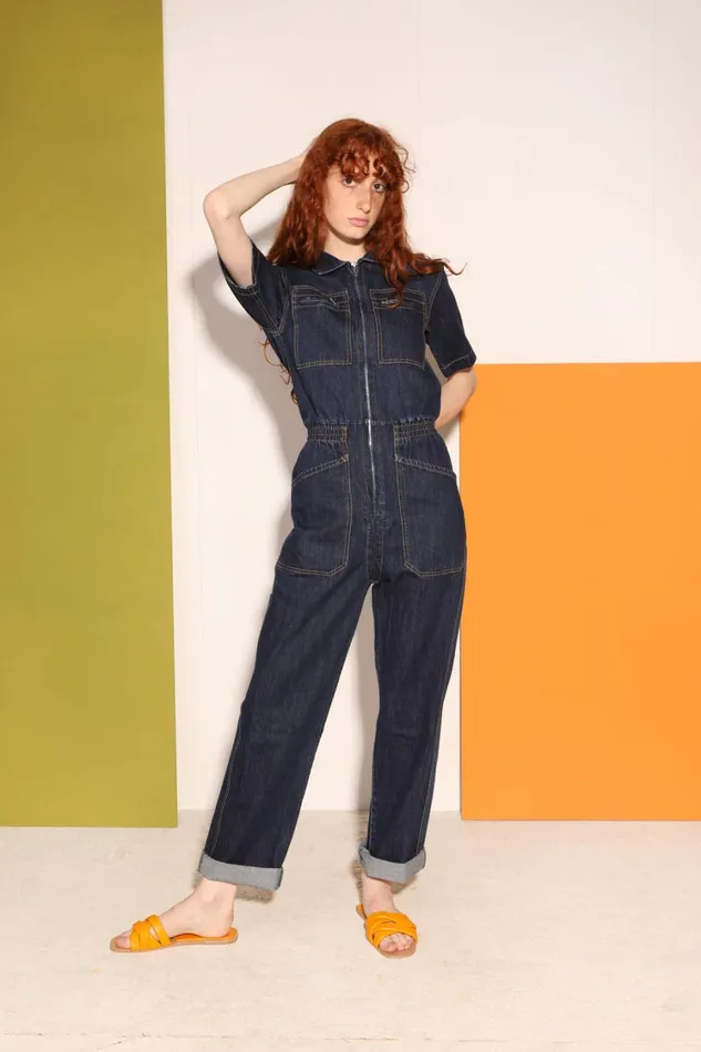 Danny Boilersuit Indigo Slim Fit Womens LF Markey One Pieces
