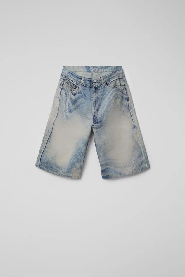 Denim Women Camper Denim Shorts Blue Denim Shorts