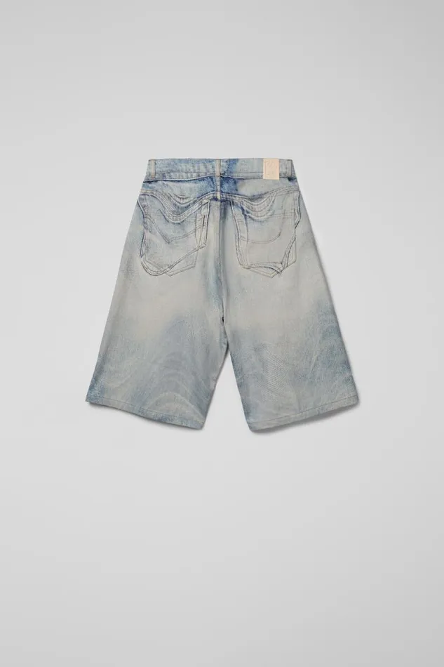 Denim Women Camper Denim Shorts Blue Denim Shorts
