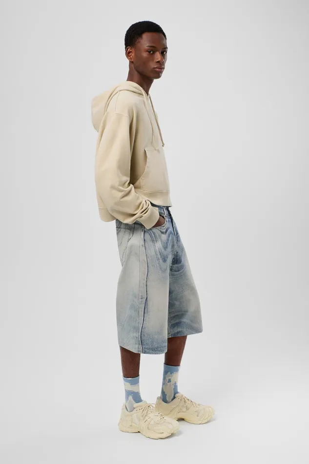 Denim Women Camper Denim Shorts Blue Denim Shorts
