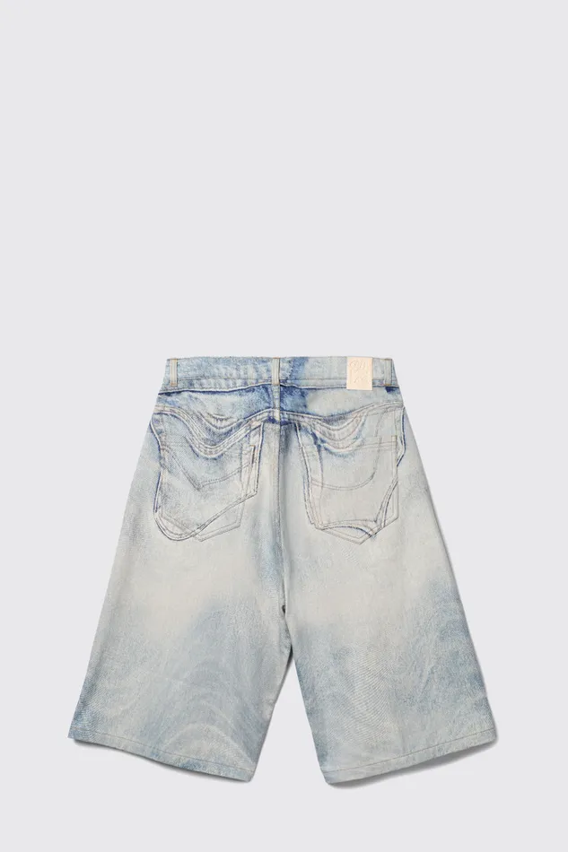 Denim Women Camper Denim Shorts Blue Denim Shorts