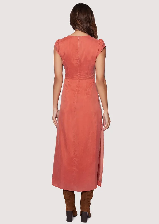 Desert Marigold Maxi Dress Rust Women Lost Wander Dresses