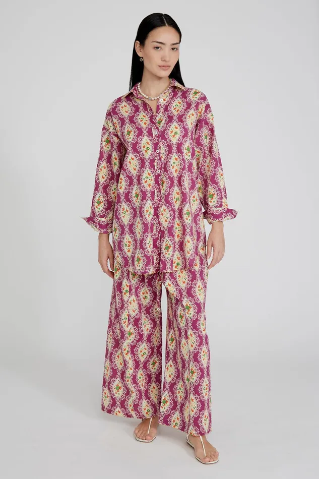 Devon Set Purple Women Chan Luu Loungewear
